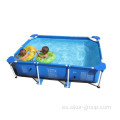 Piscina inflable sobre el conjunto fácil personalizado sobre el suelo